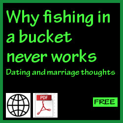Why fishing in a bucket never works